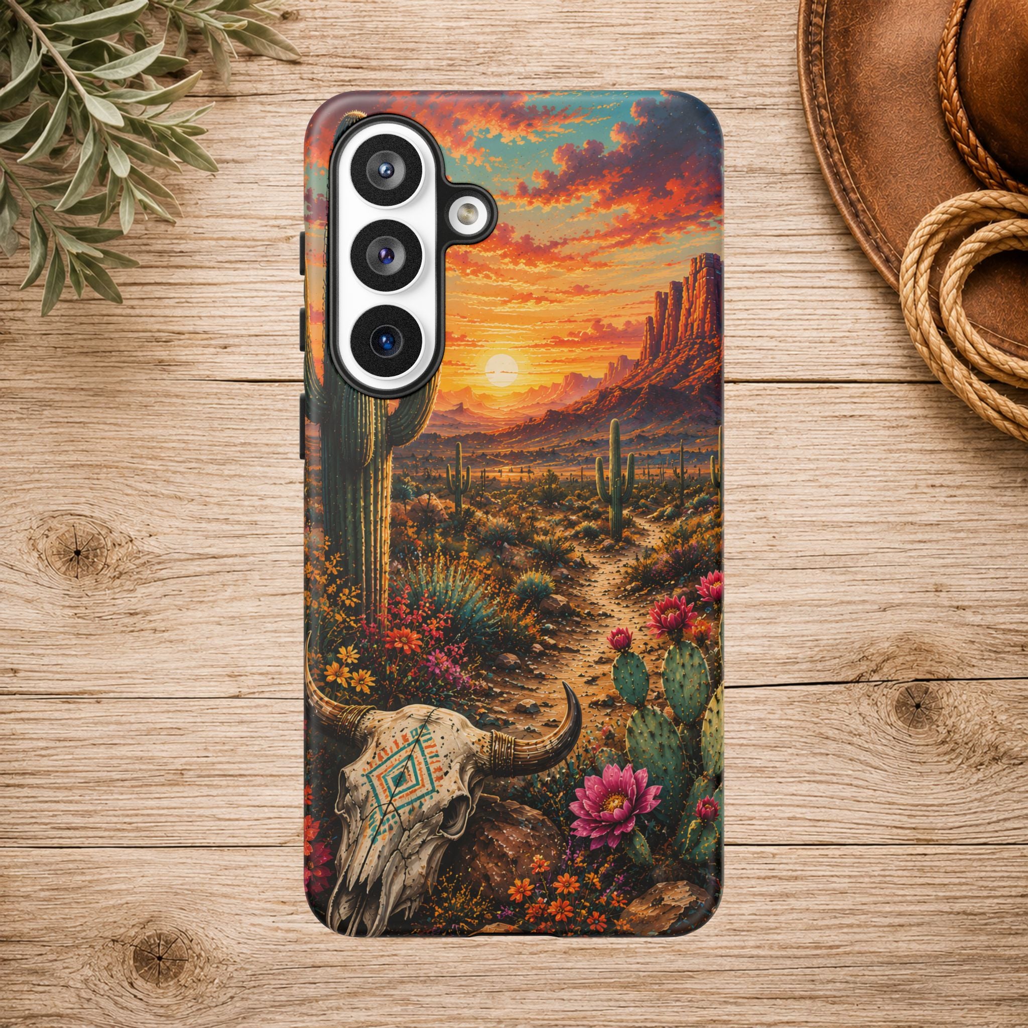 Southwest Desert Sunset Phone Case