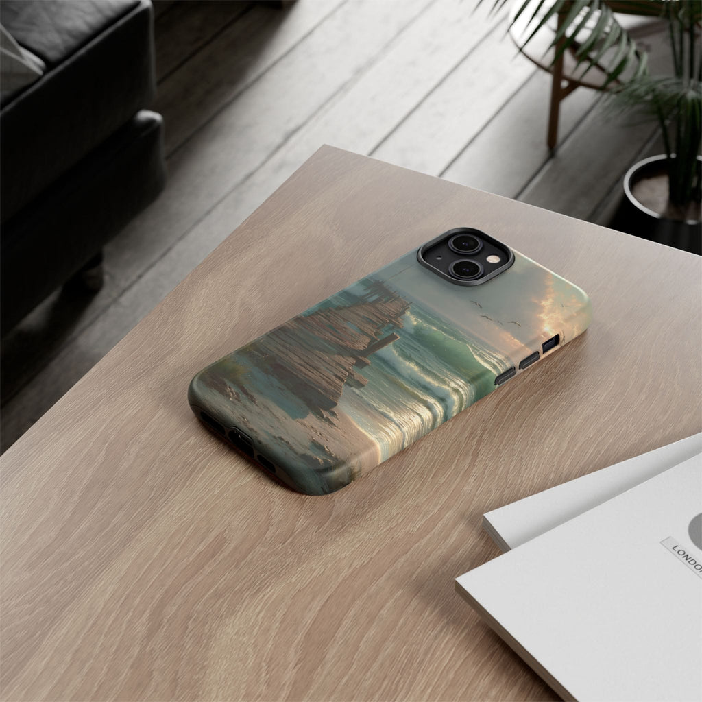 Wooden  Seaside Pier Phone Case