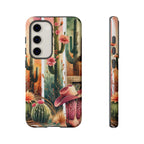 Southwestern Floral Cactus -Tough Case