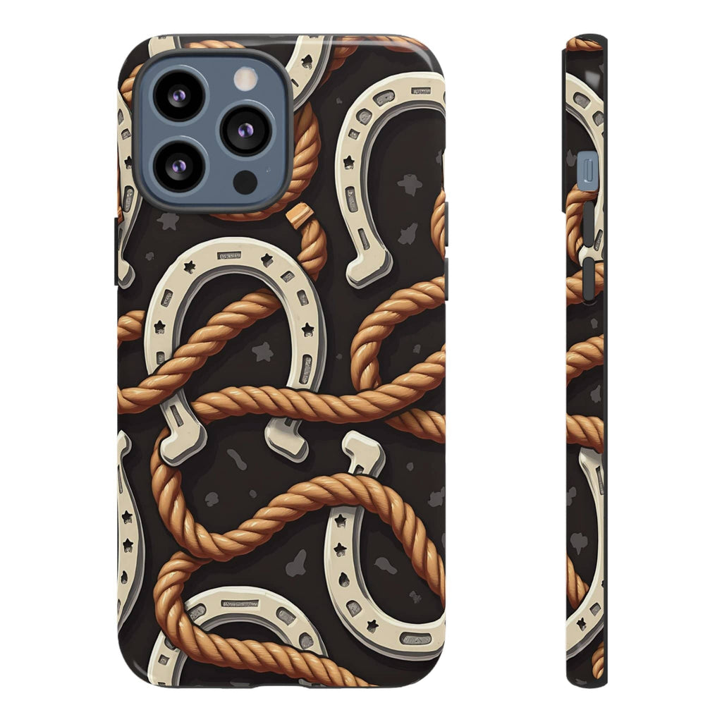 Horseshoes and Ropes-Phone Case