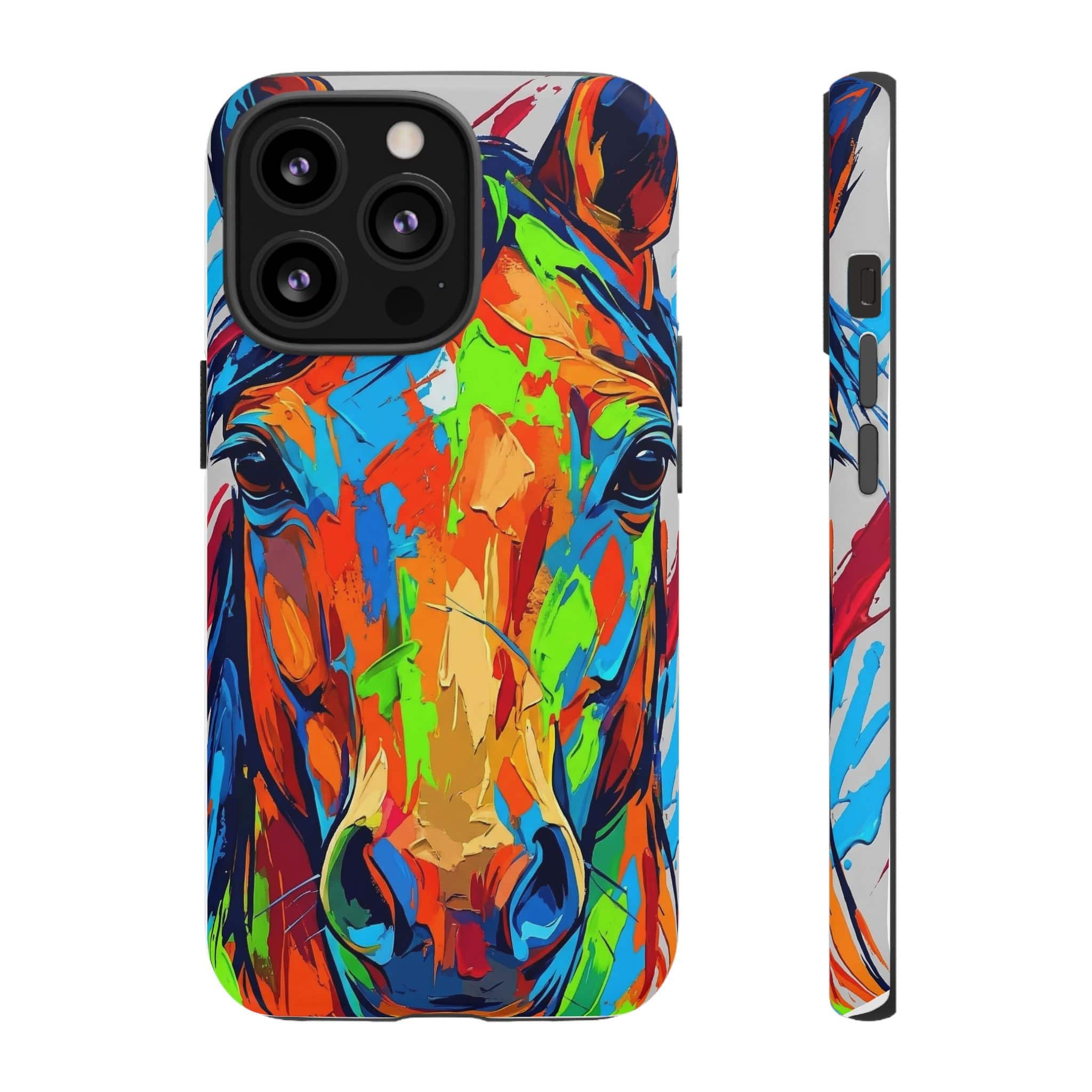 Colorful Abstract Horse Phone Case