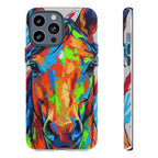 Colorful Abstract Horse Phone Case