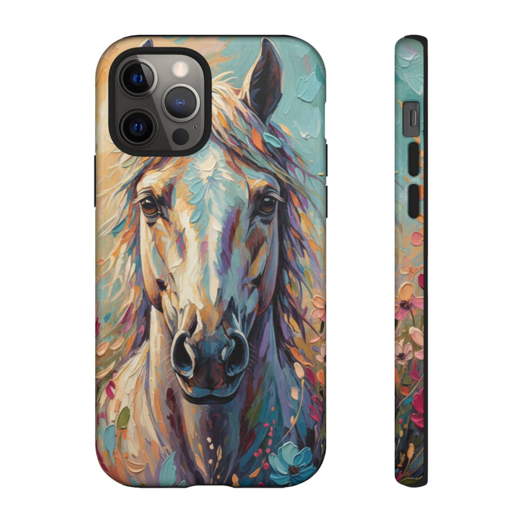 Blooming Spirit Horse Phone Case