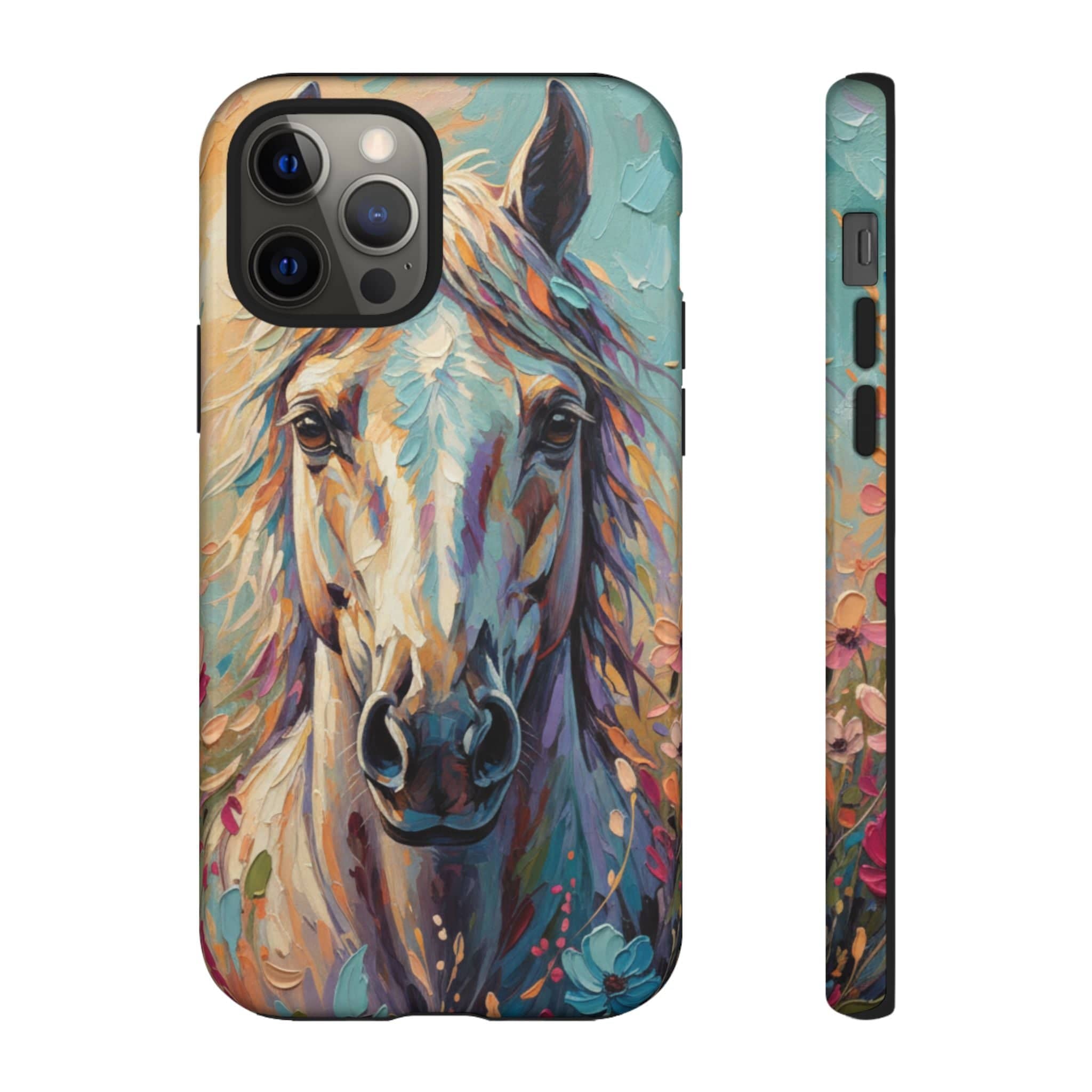Blooming Spirit Horse Phone Case