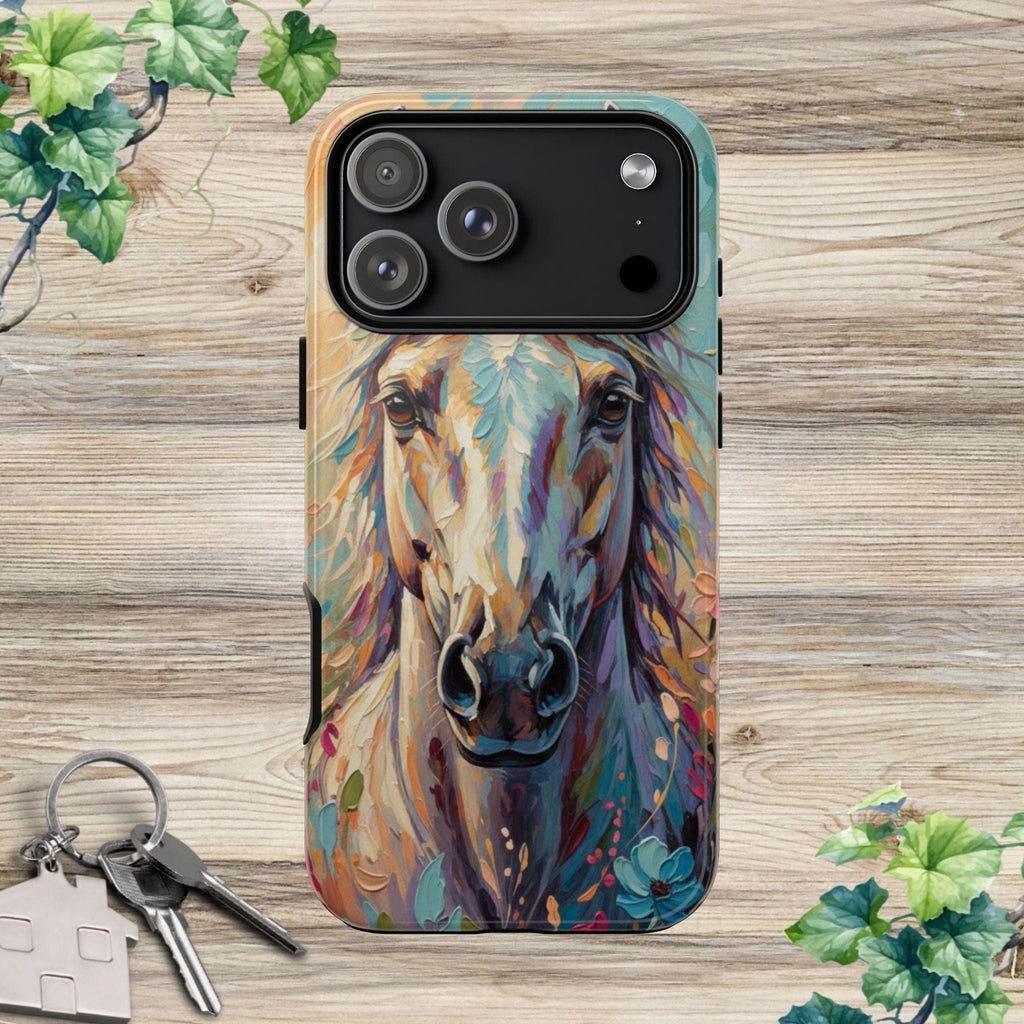 Blooming Spirit Horse Phone Case