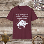 Ride Bull Meet a Nurse-T-Shirt