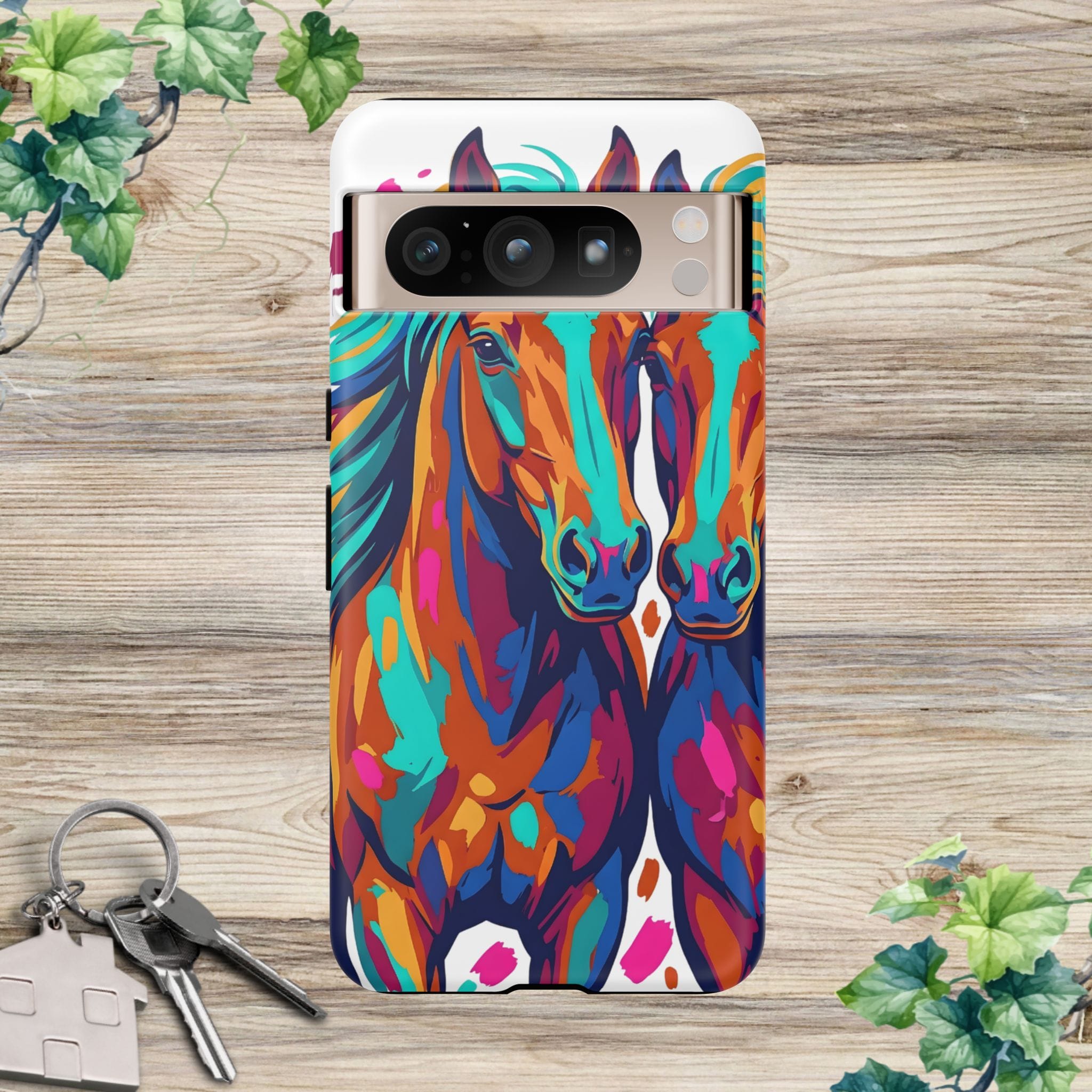 Vibrant Pop Art Equine Phone Case