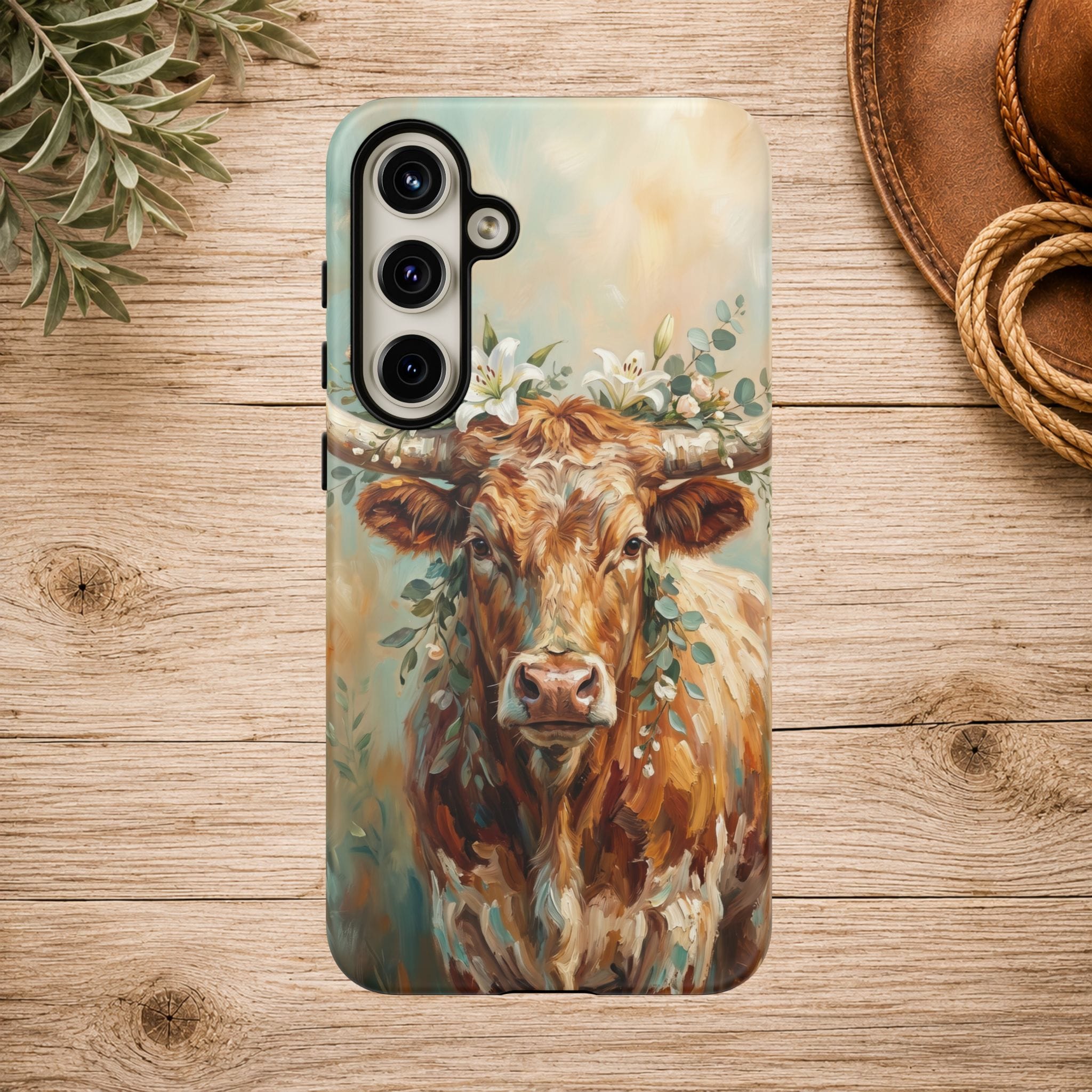 Faithful Longhorn Phone Case