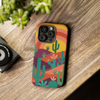 Desert Sunset Cactus Phone Case