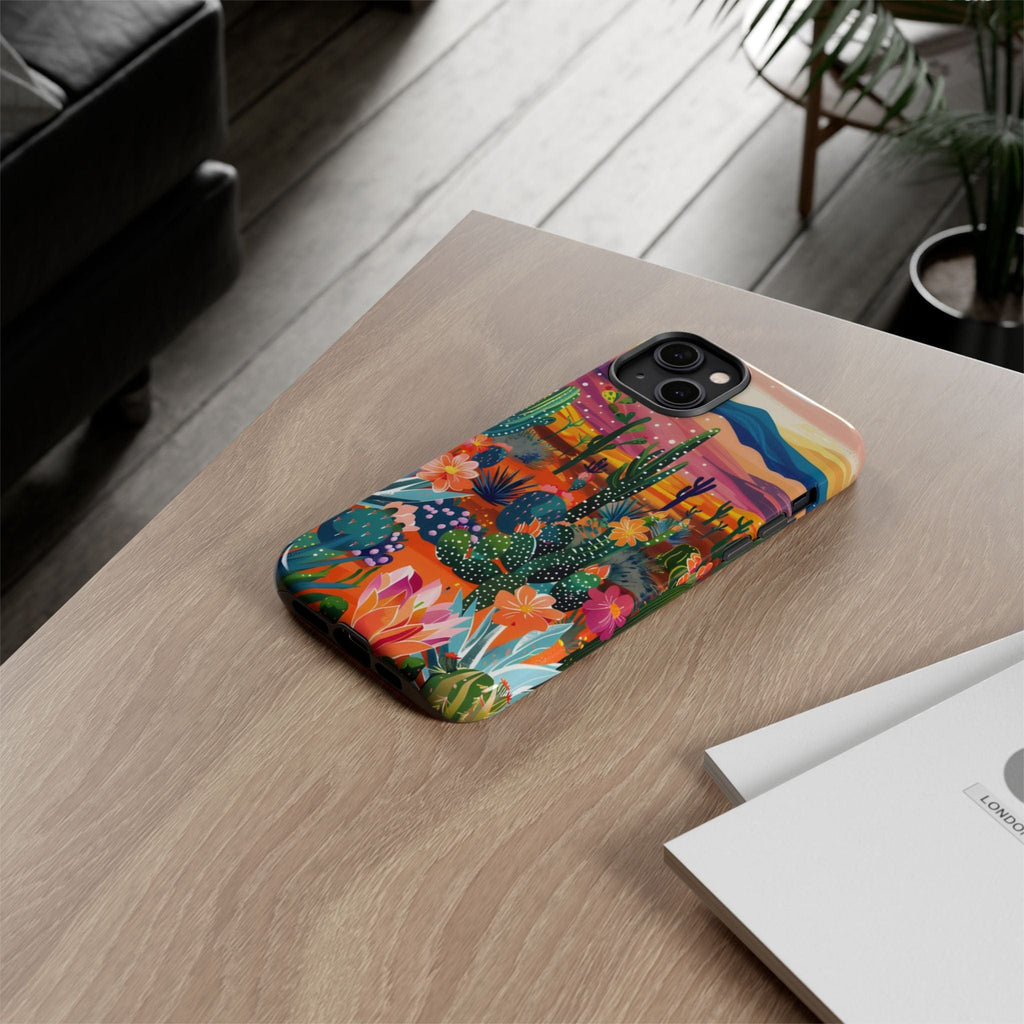 Colorful Cactus Phone Case