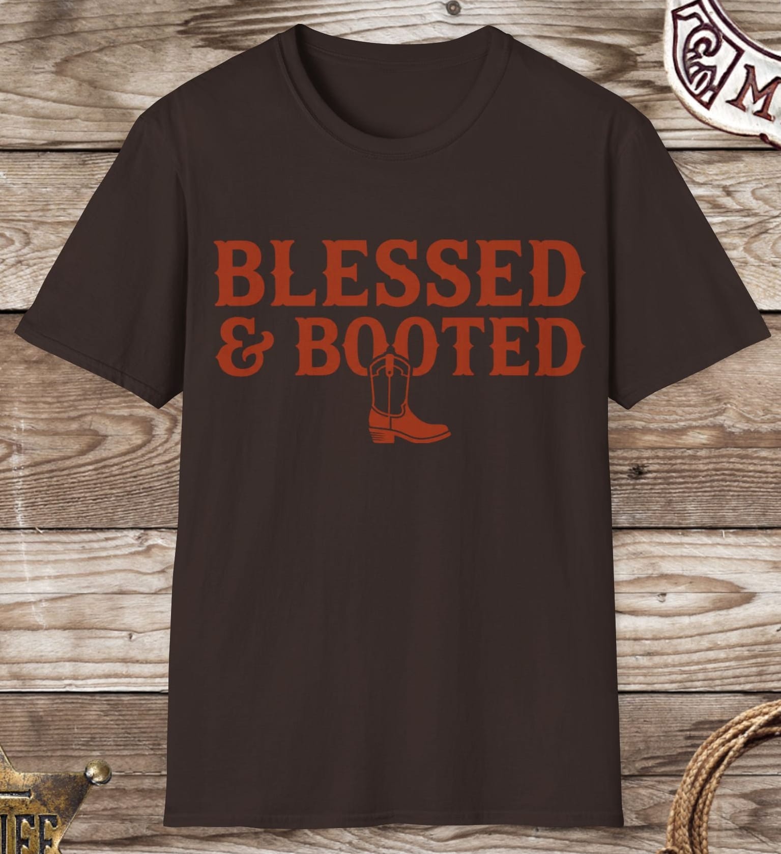 Blessed & Booted Western T-Shirt