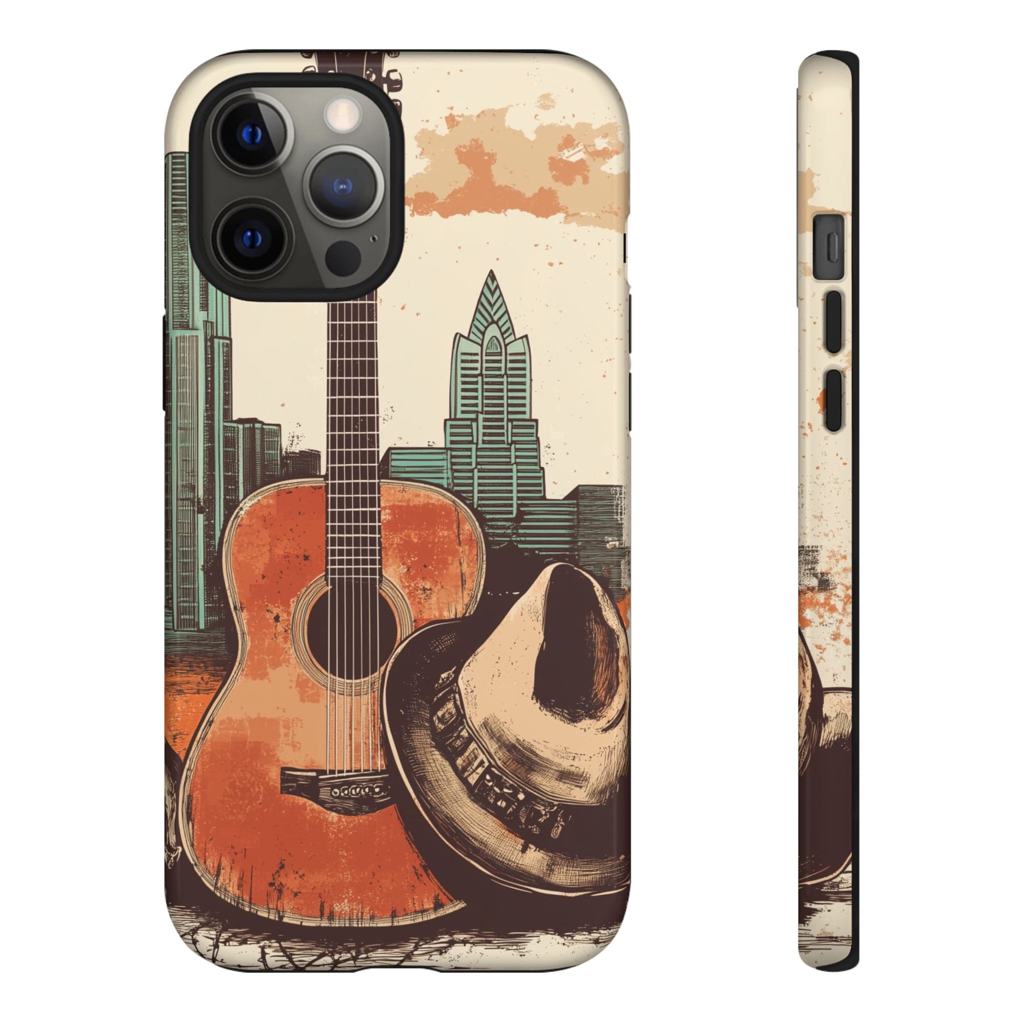 Honky Tonk Skyline - Phone Cases