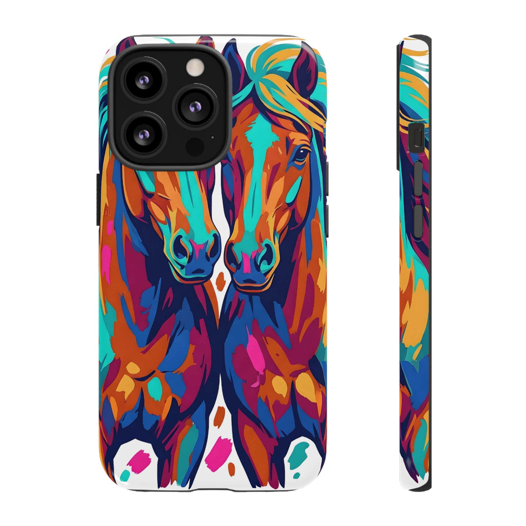 Vibrant Pop Art Equine Phone Case