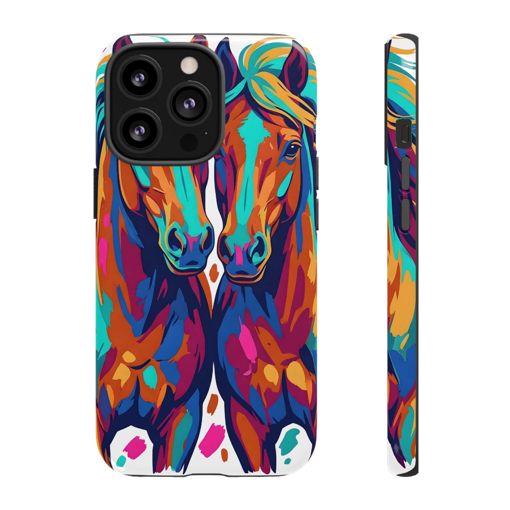 Vibrant Pop Art Equine Phone Case