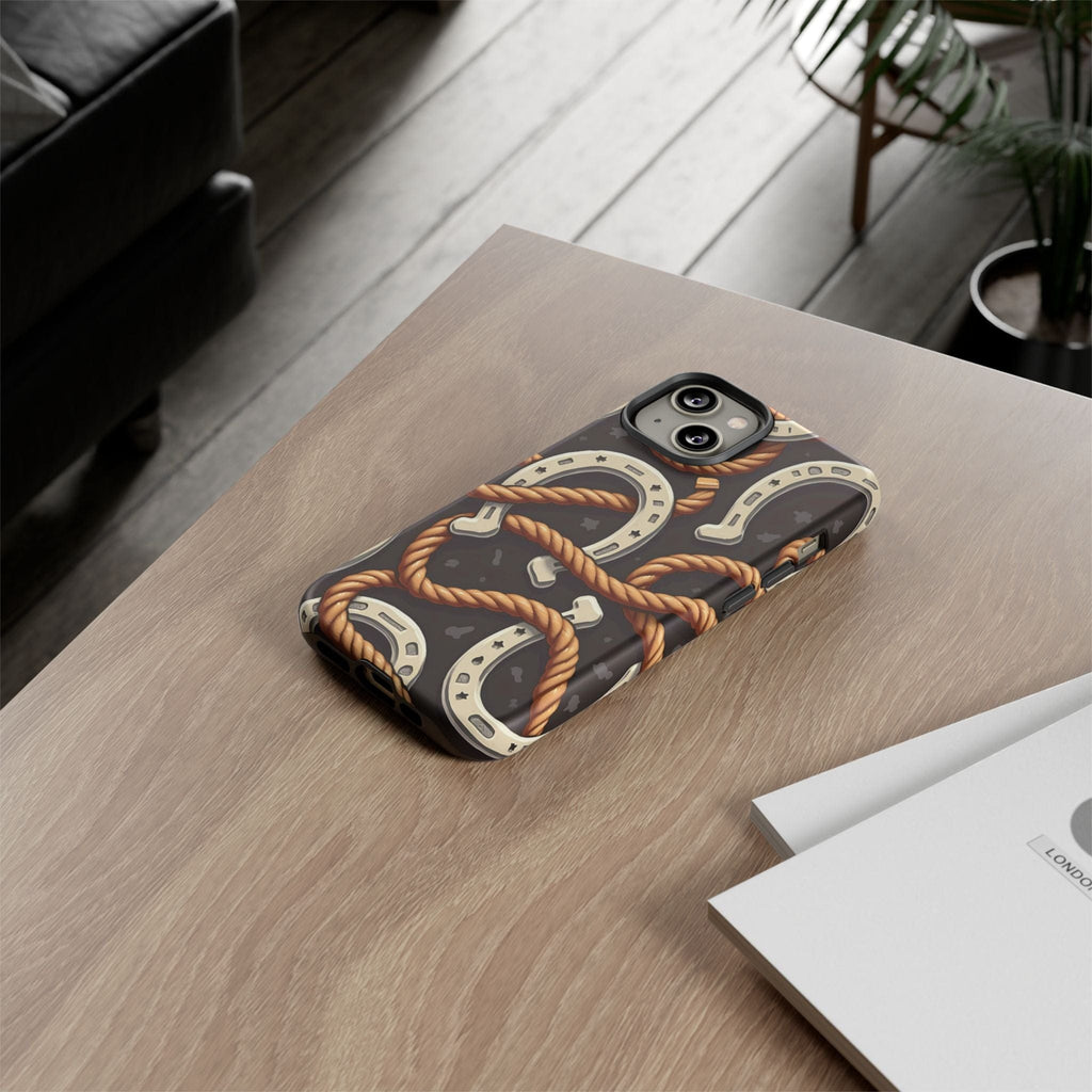Horseshoes and Ropes-Phone Case