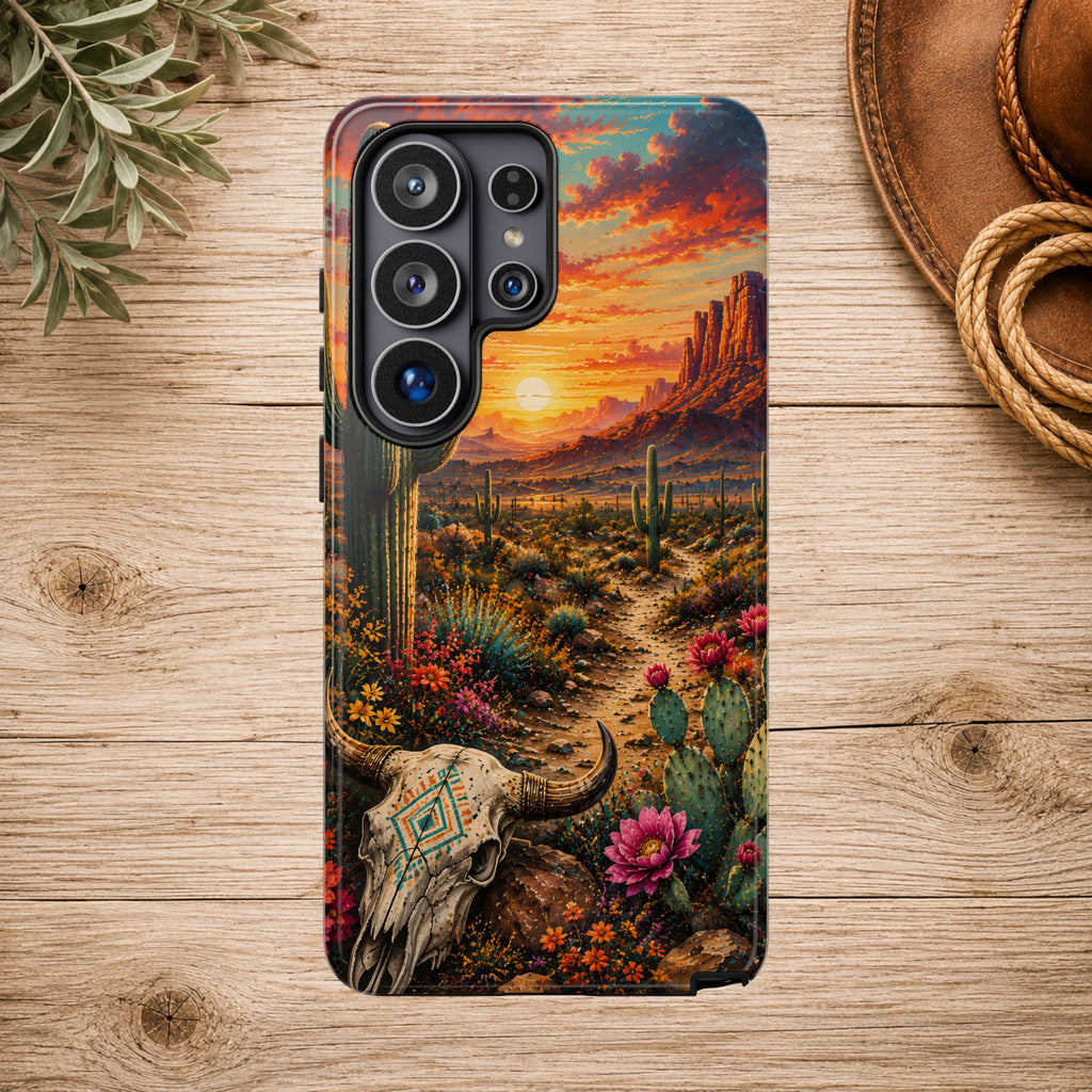 Southwest Desert Sunset Phone Case