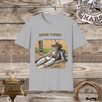 Softstyle  Unisex T-Shirt: Boned Tired