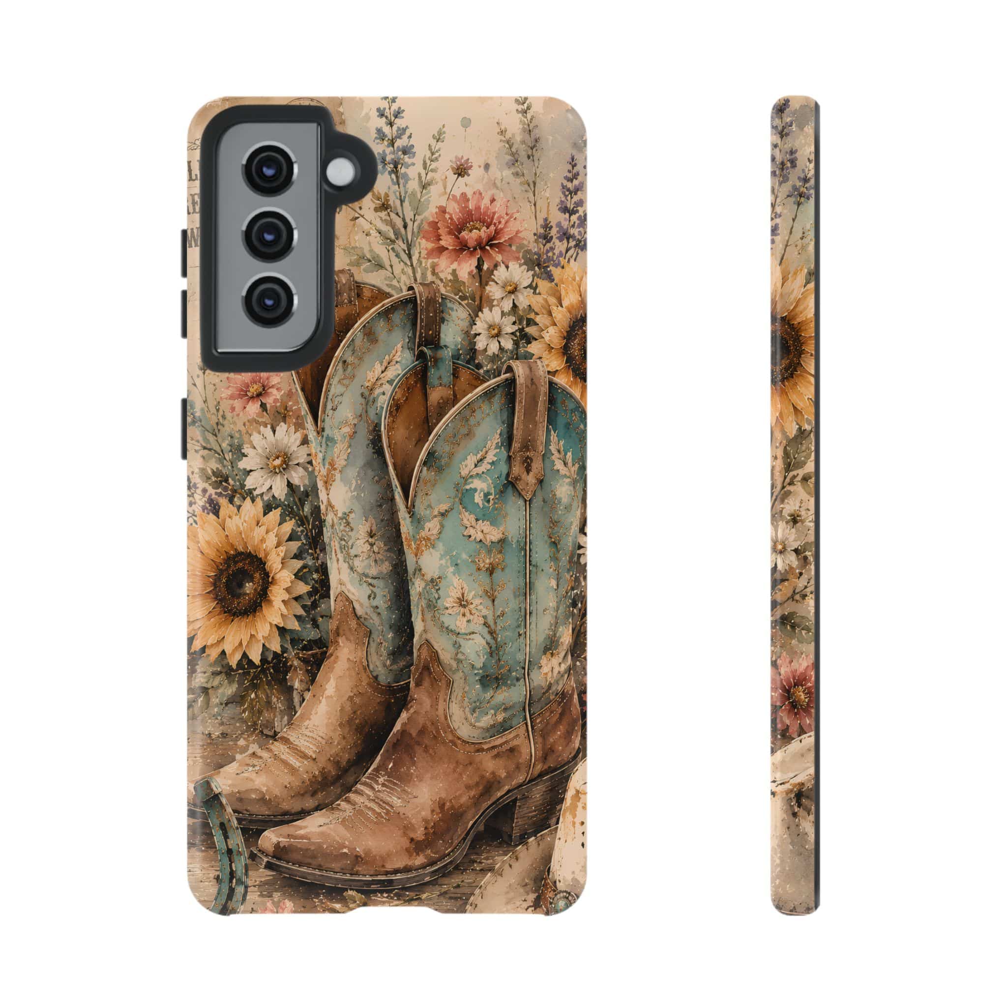 Rustique Sunflower Western iPhone Cover