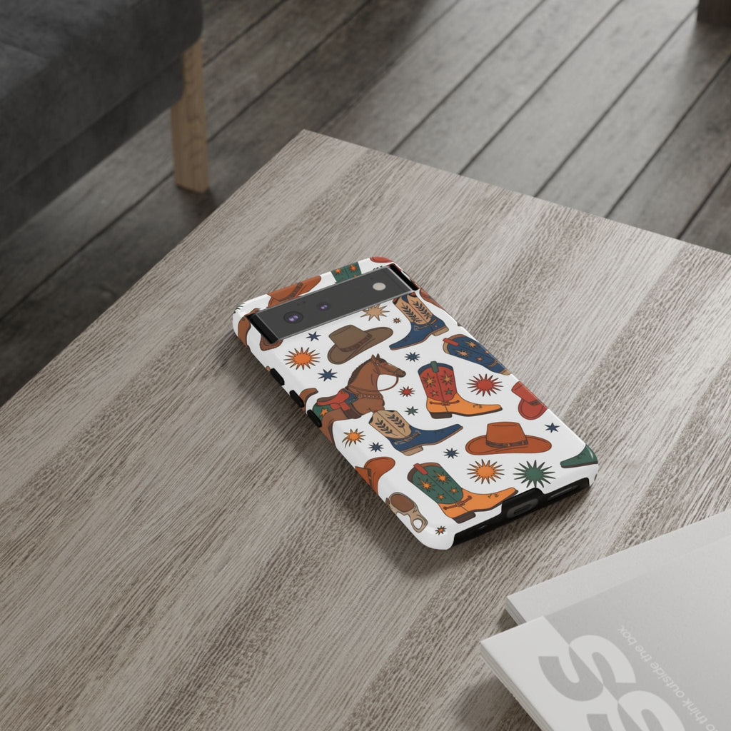 Cowboy Boots, Hats & Horses Phone Case