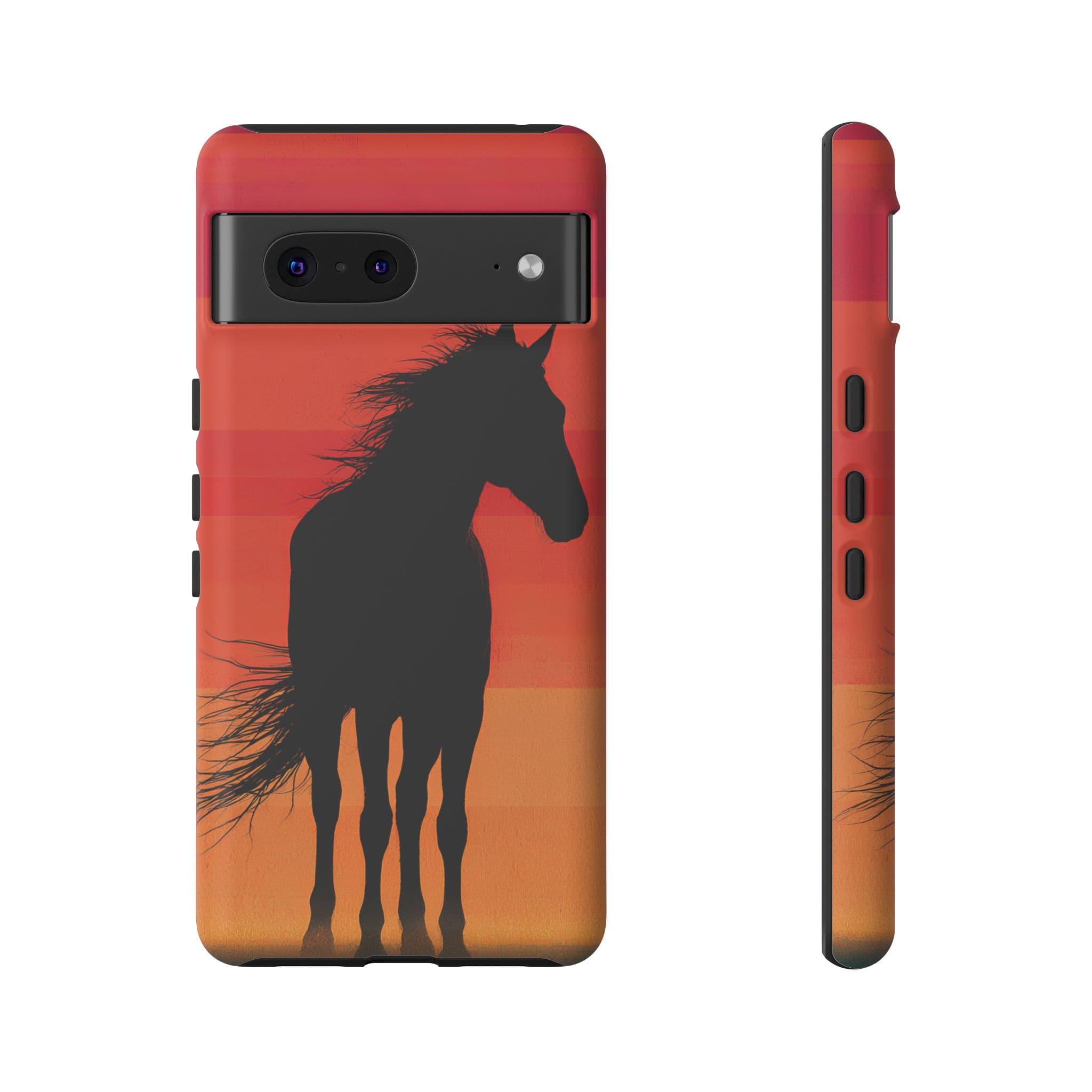 Sunset Spirit Horse Phone Case