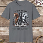 Life is Short Ride Fast - T-Shirt
