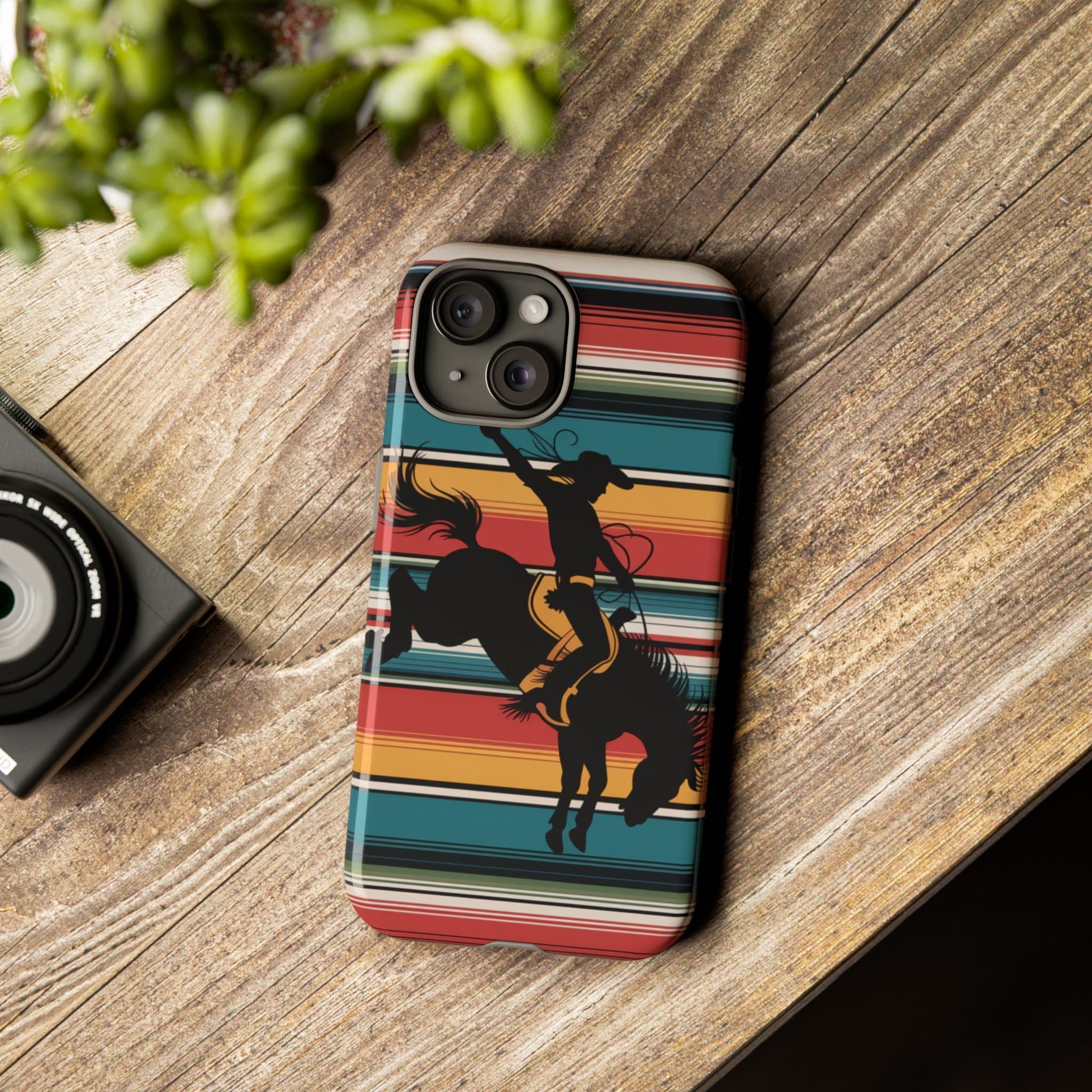 Western Rodeo Phone Case - Tough Cases with Cowboy Design