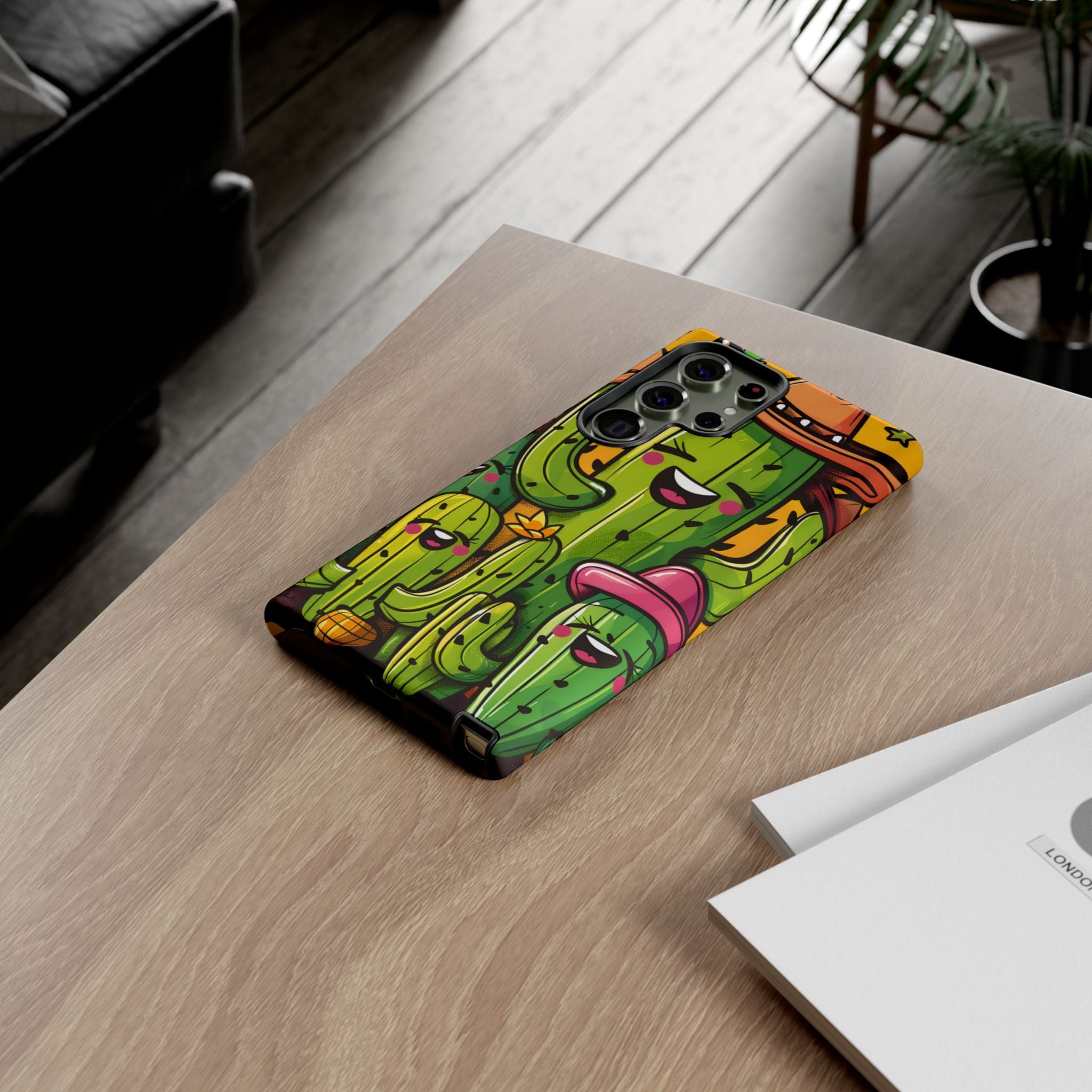 Happy Cactus Crew Phone Case
