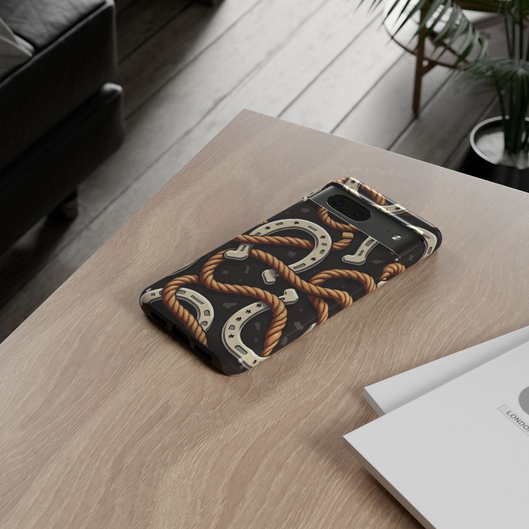 Horseshoes and Ropes-Phone Case
