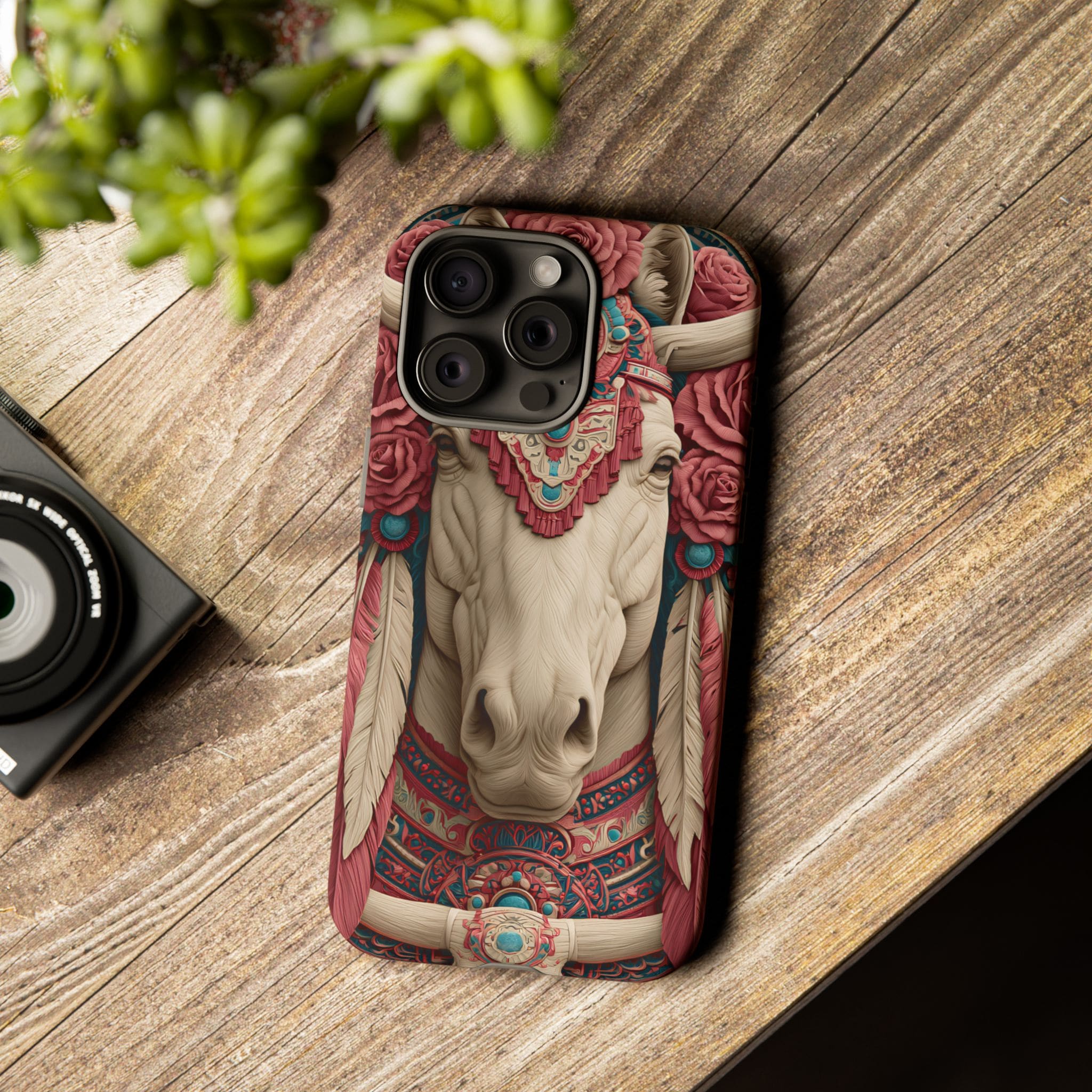 Boho Bull Phone Case