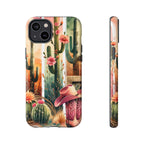 Southwestern Floral Cactus -Tough Case