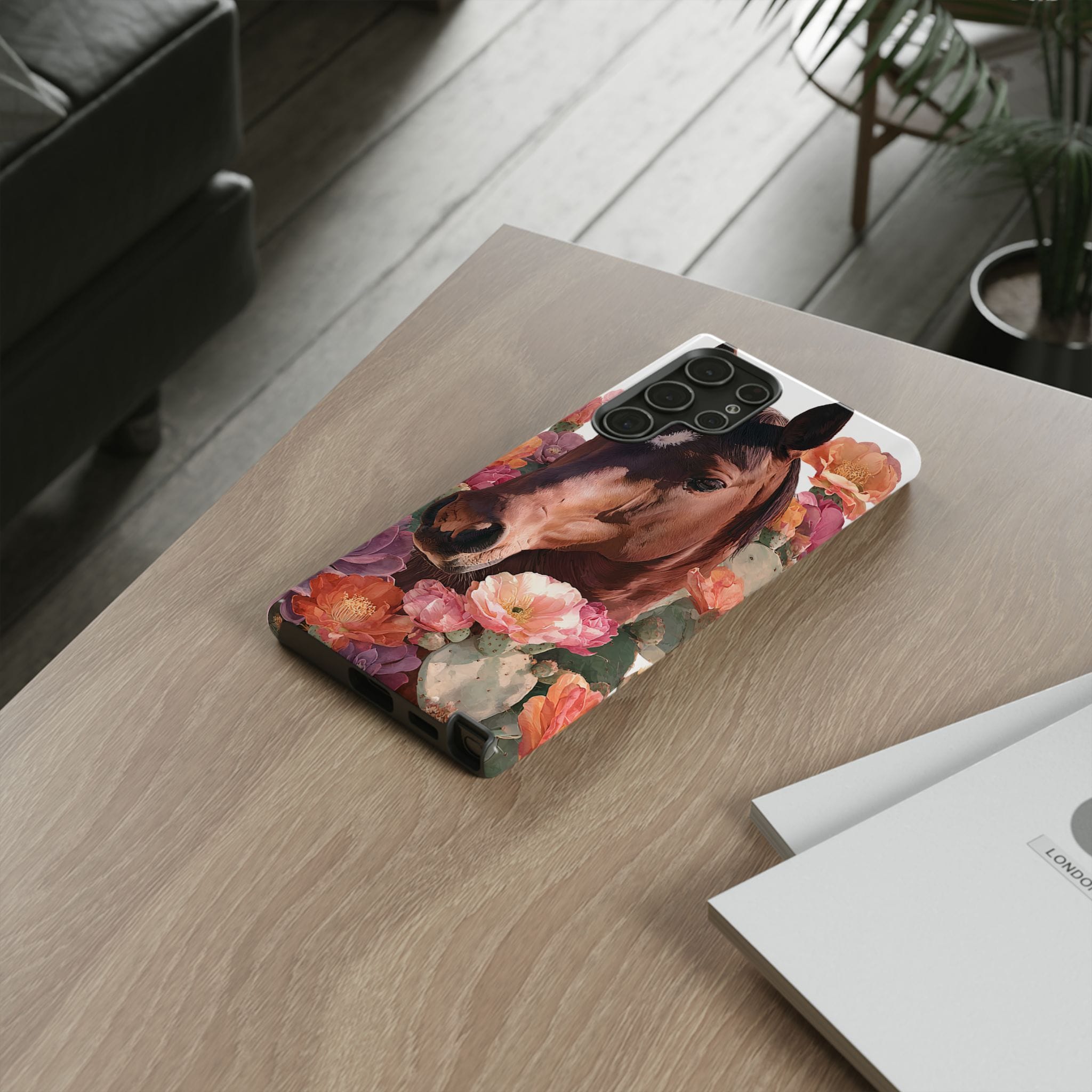 Horse Floral Phone Case