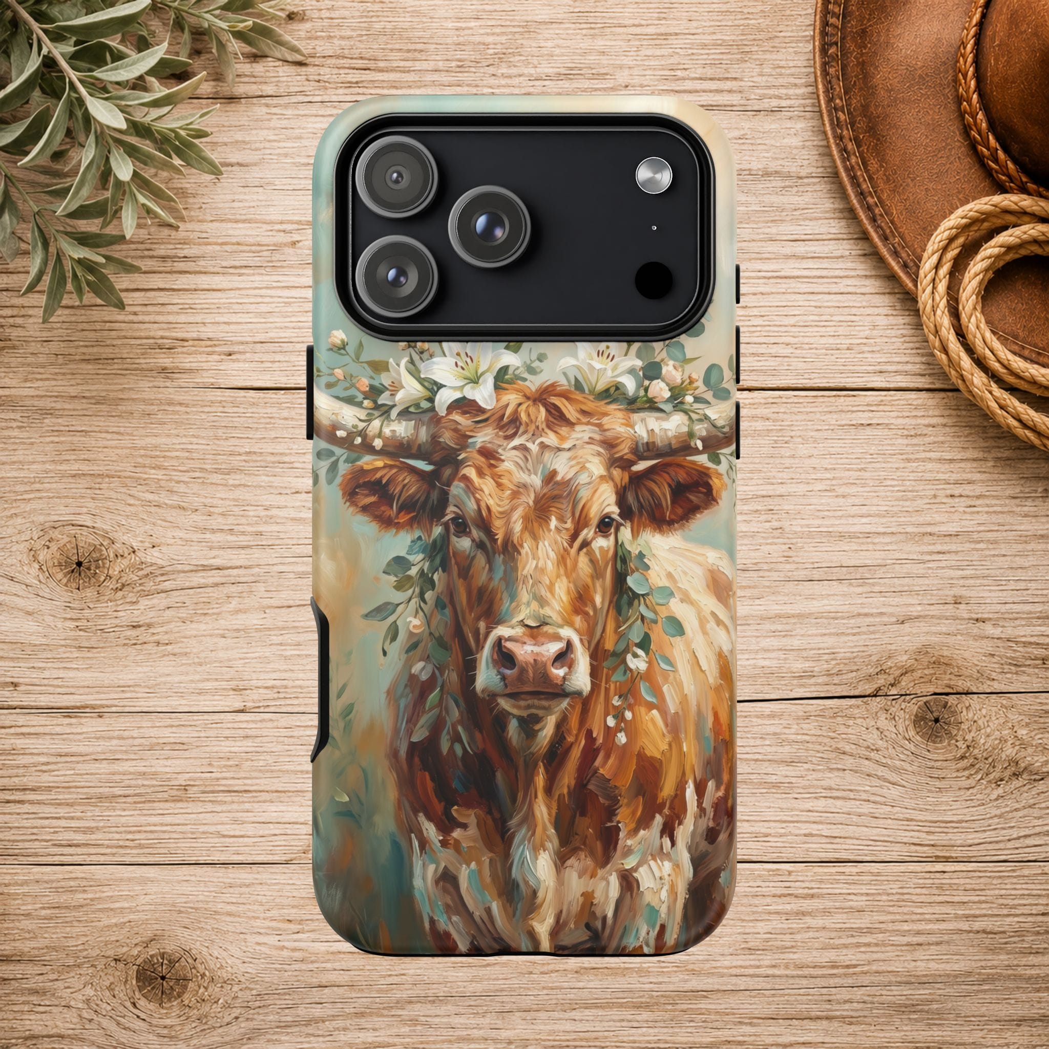 Faithful Longhorn Phone Case