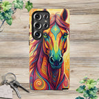 Vibrant Swirl Stallion - Phone Cover