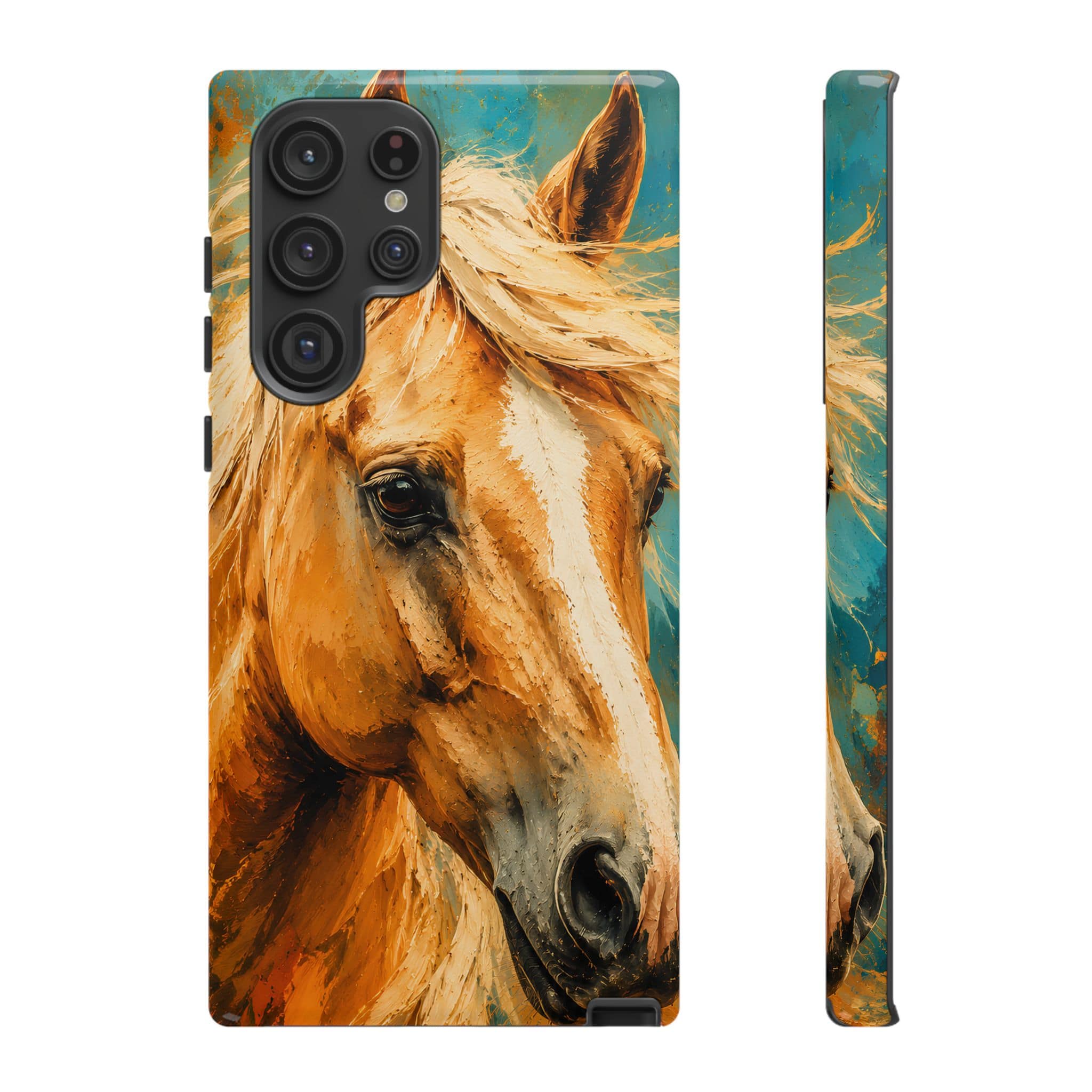 Golden Spirit Horse Phone Case