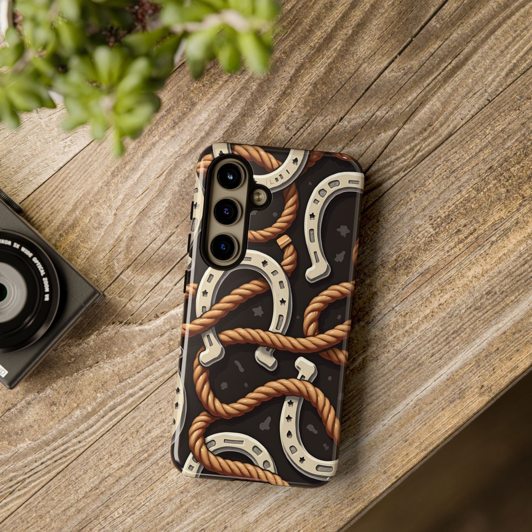 Horseshoes and Ropes-Phone Case
