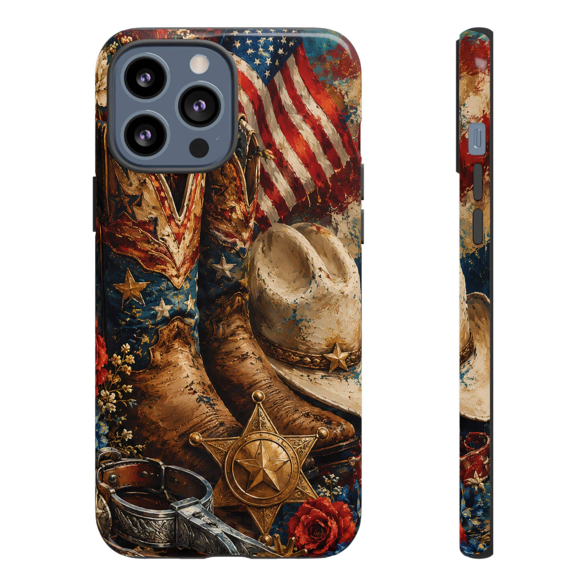 Patriotic Cowgirl Phone Case