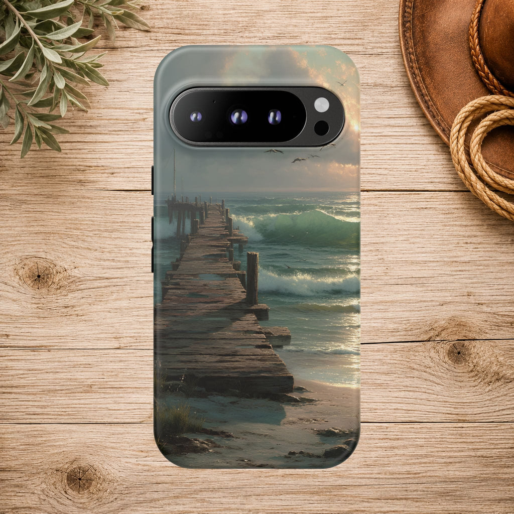 Wooden  Seaside Pier Phone Case