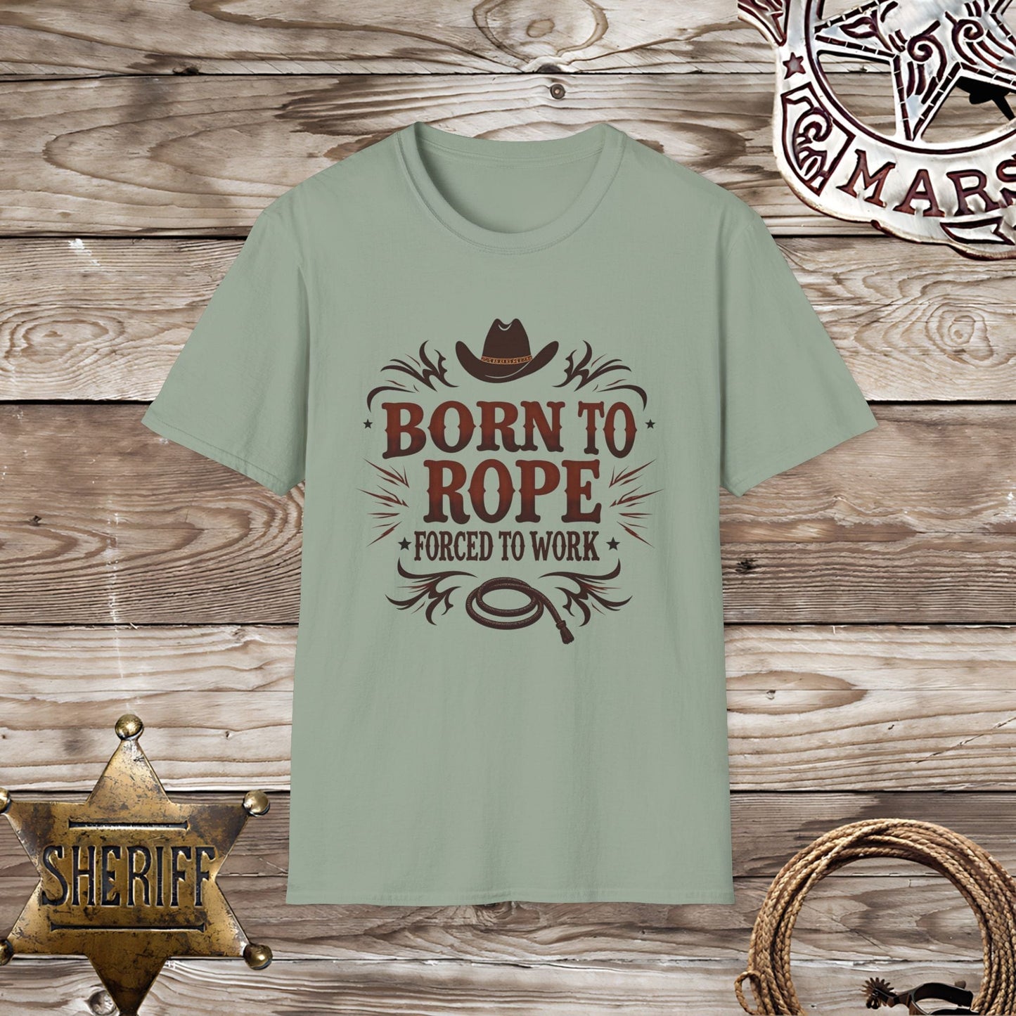 Softstyle Unisex T-Shirt - Born to Rope