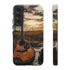 Guitar in a Wet Field -Phone Case