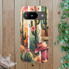 Southwestern Floral Cactus -Tough Case