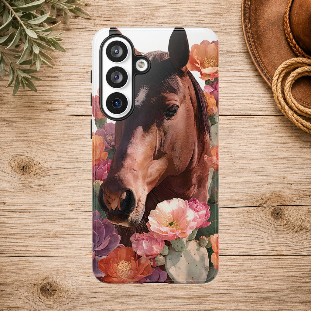 Horse Floral Phone Case