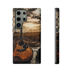 Guitar in a Wet Field -Phone Case