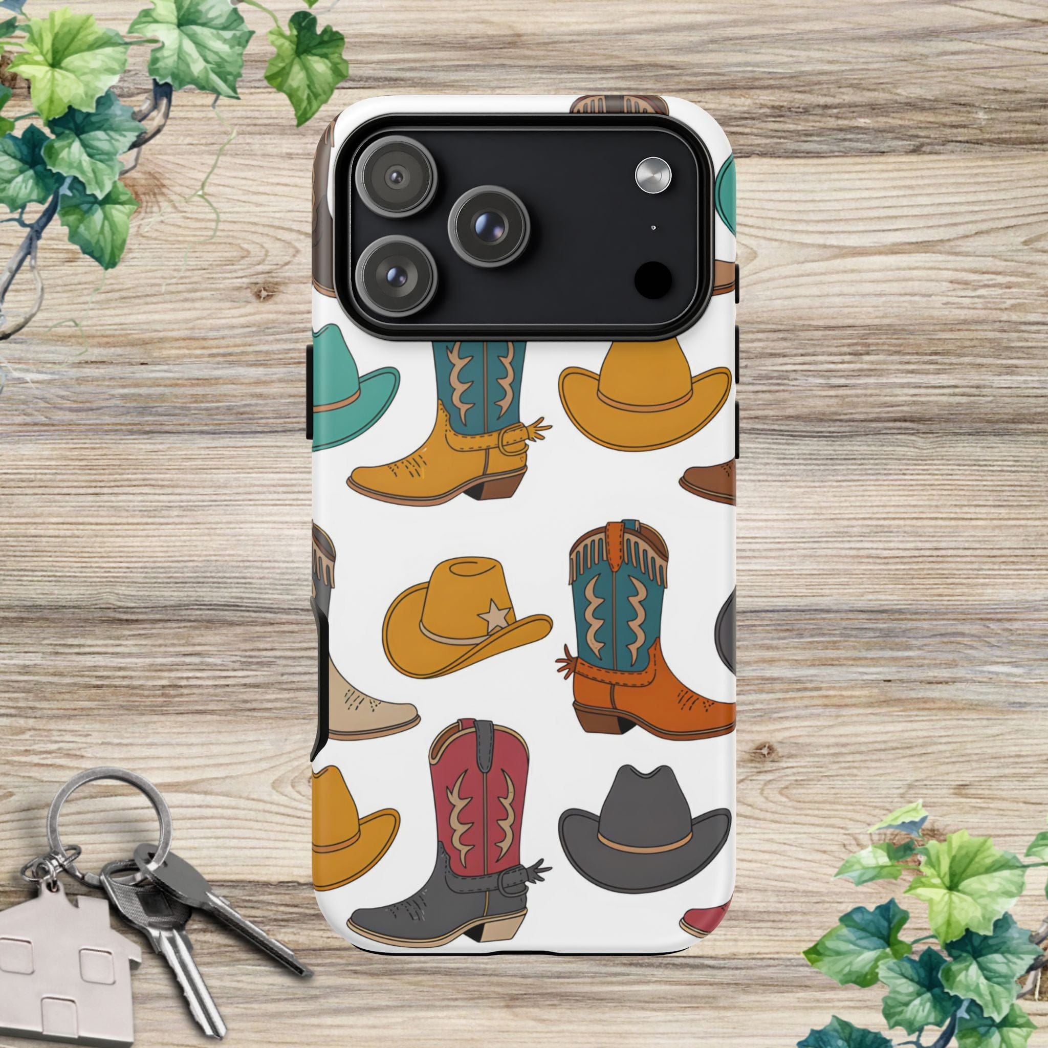 Hat & Boots Phone Cases