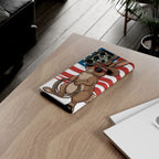 Patriotic Cowboy Bunny Phone Case