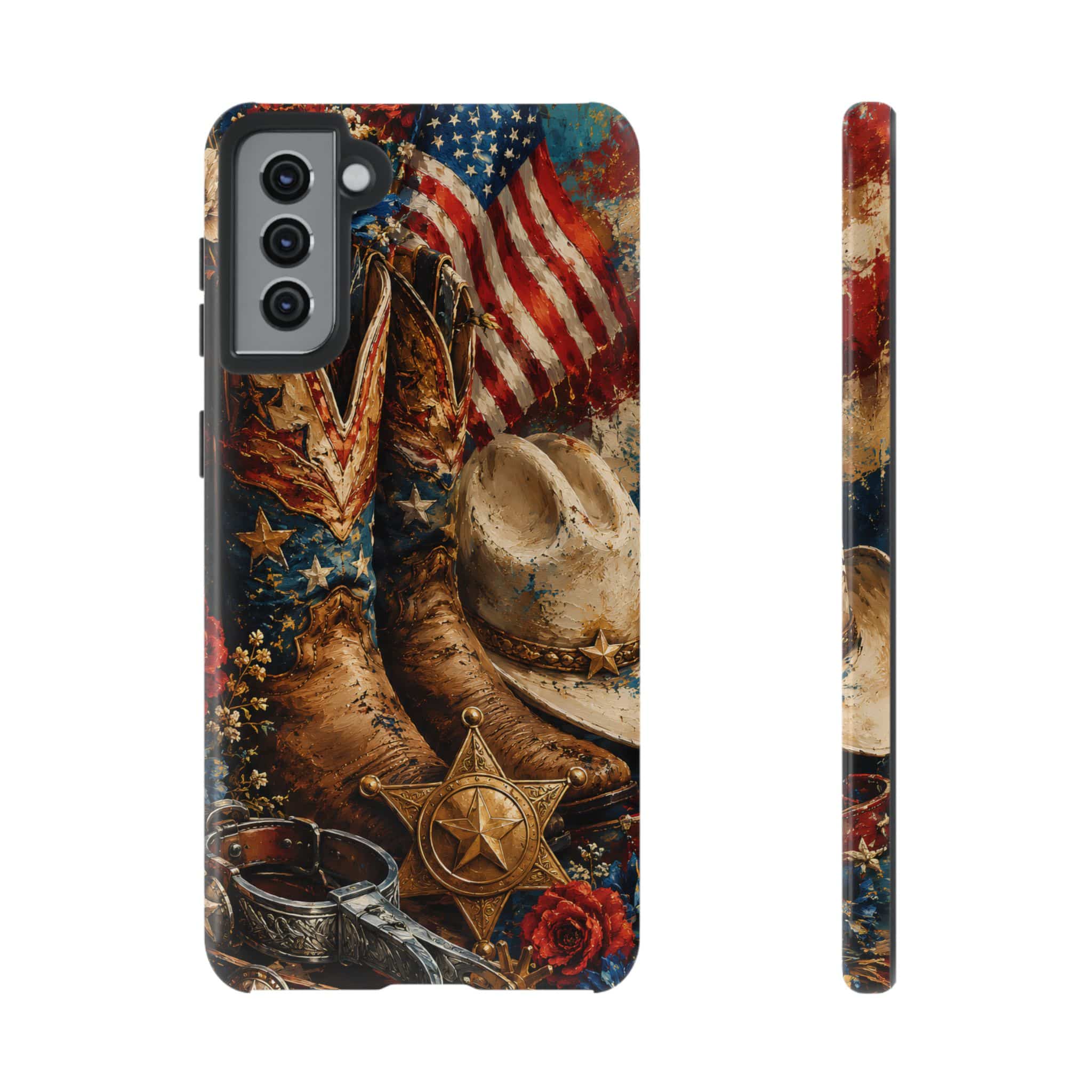 Patriotic Cowgirl Phone Case
