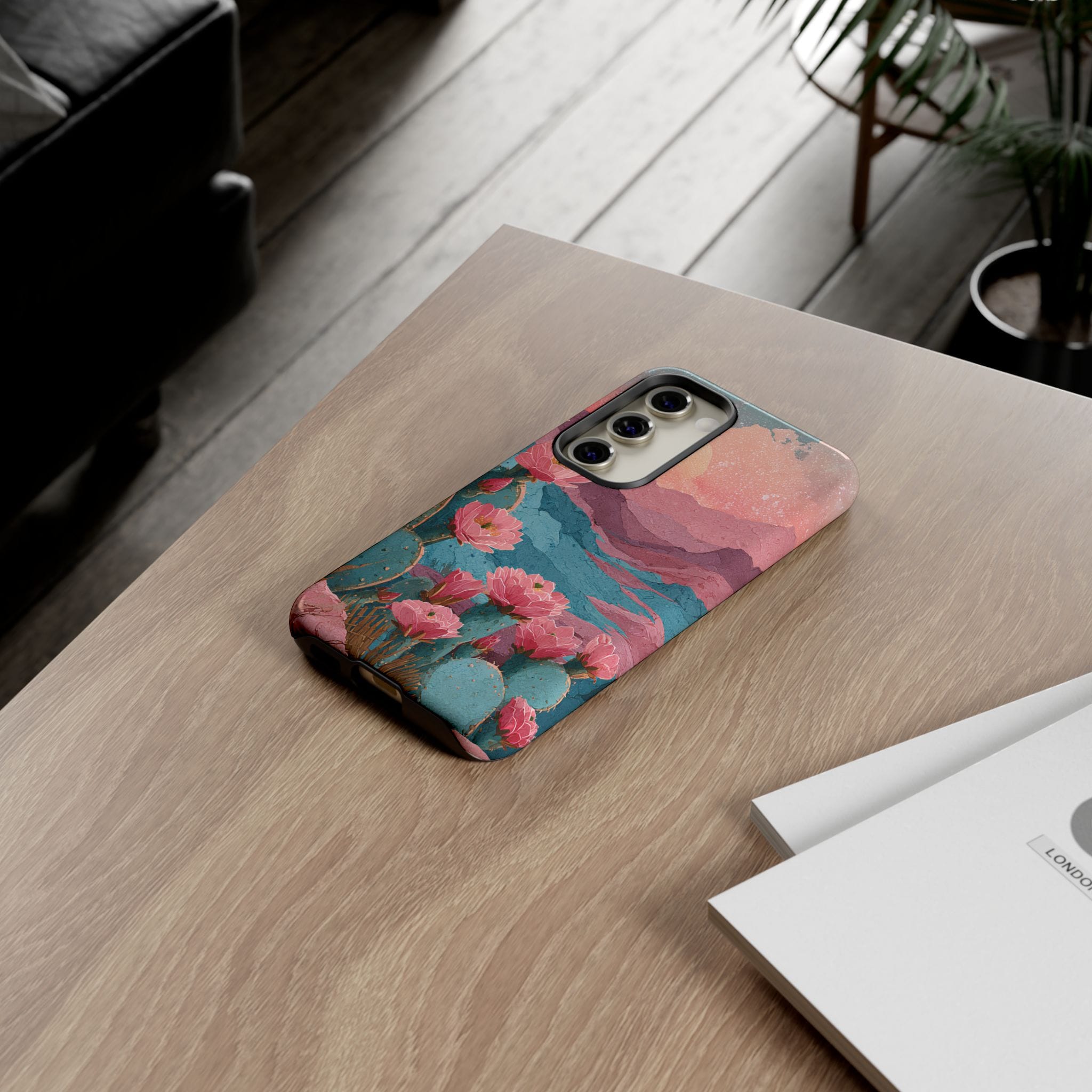 Desert Bloom Sunset Phone Case