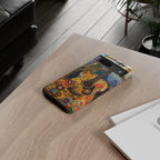 Floral Guitar- Phone Case