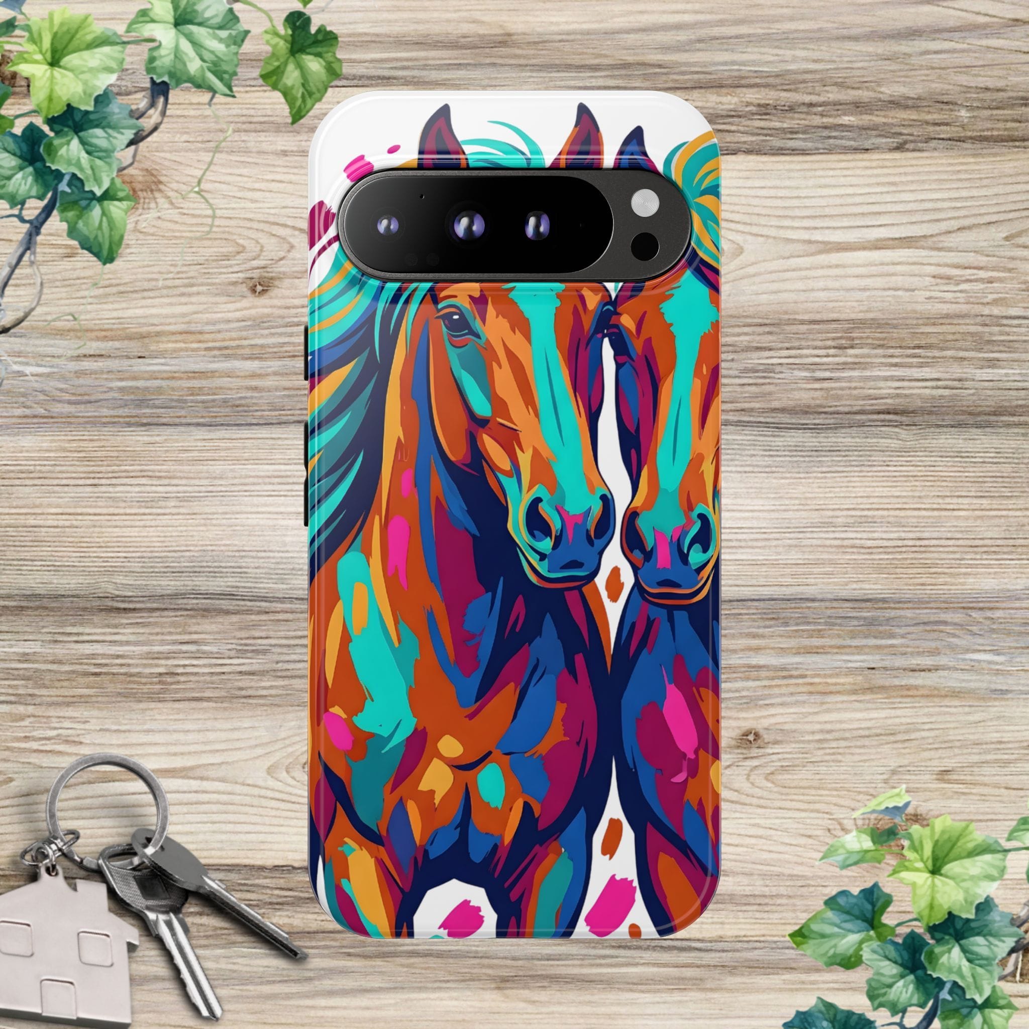 Vibrant Pop Art Equine Phone Case