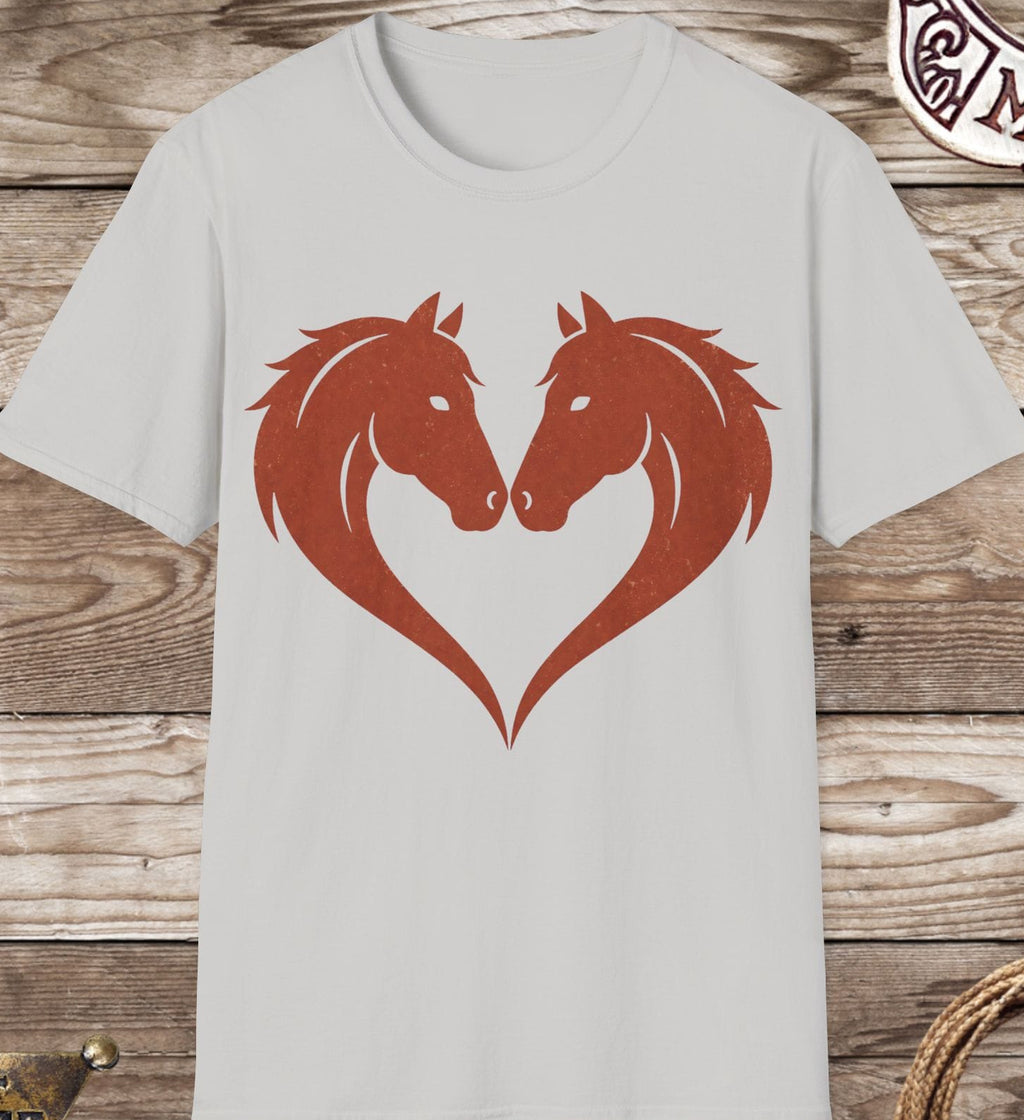 Horse Love Heart T-Shirt