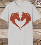Horse Love Heart T-Shirt